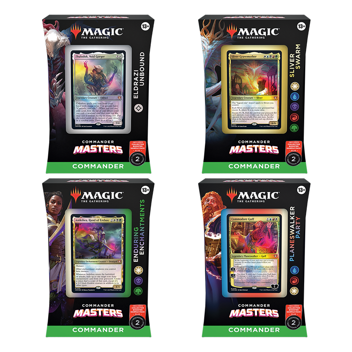 Commander_Masters_Group_Shot_-_fixed Magic The Gathering: Commander Masters: Commander Decks