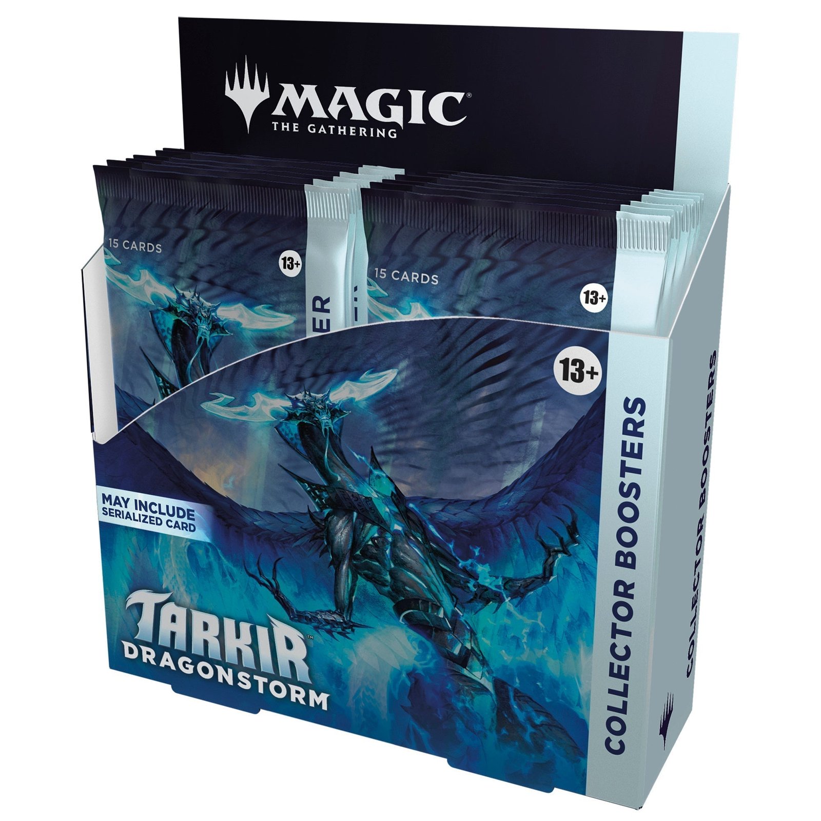 MTGTDM_EN_DspBx_Clctr_01_03__20313 Magic: The Gathering - Tarkir Dragonstorm Collector Booster Box