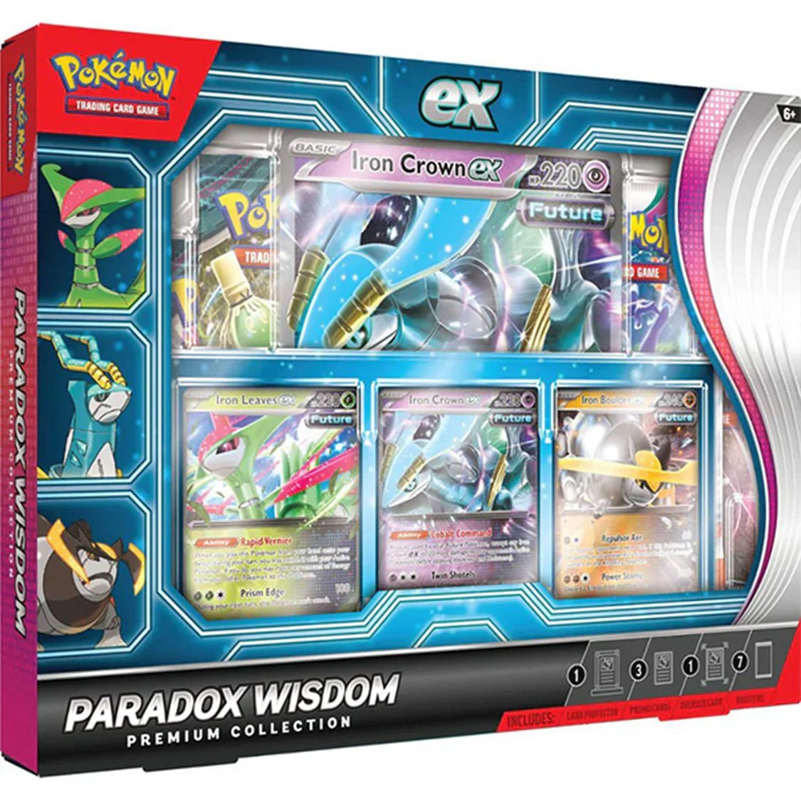 POK41207_1_d00dfe21-5b64-4115-a2e3-60cfbf7559d0 Pokemon TCG: Paradox Wisdom Premium Collection (H&I Exclusive)