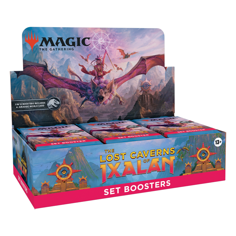 set_a6a5210e-0b8e-411b-b474-633beb2e9206 Magic The Gathering: The Lost Caverns of Ixalan: Set Booster Display